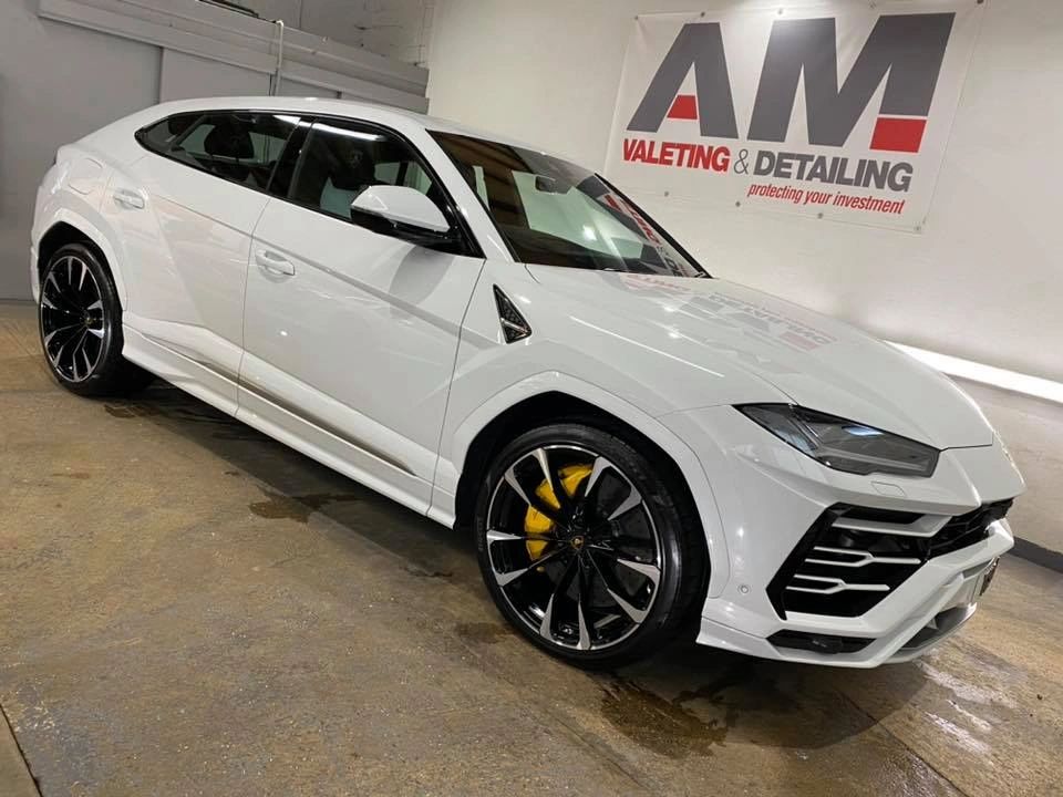 Lamborghini Urus ceramic coating and detailing